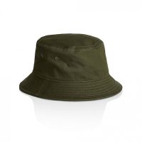 army green cotton bucket hat